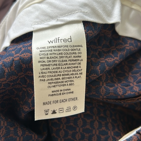 Aritzia Wilfred Retro print Trousers - Picture 5 of 5